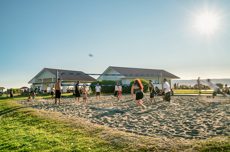 Volleyball at Beach