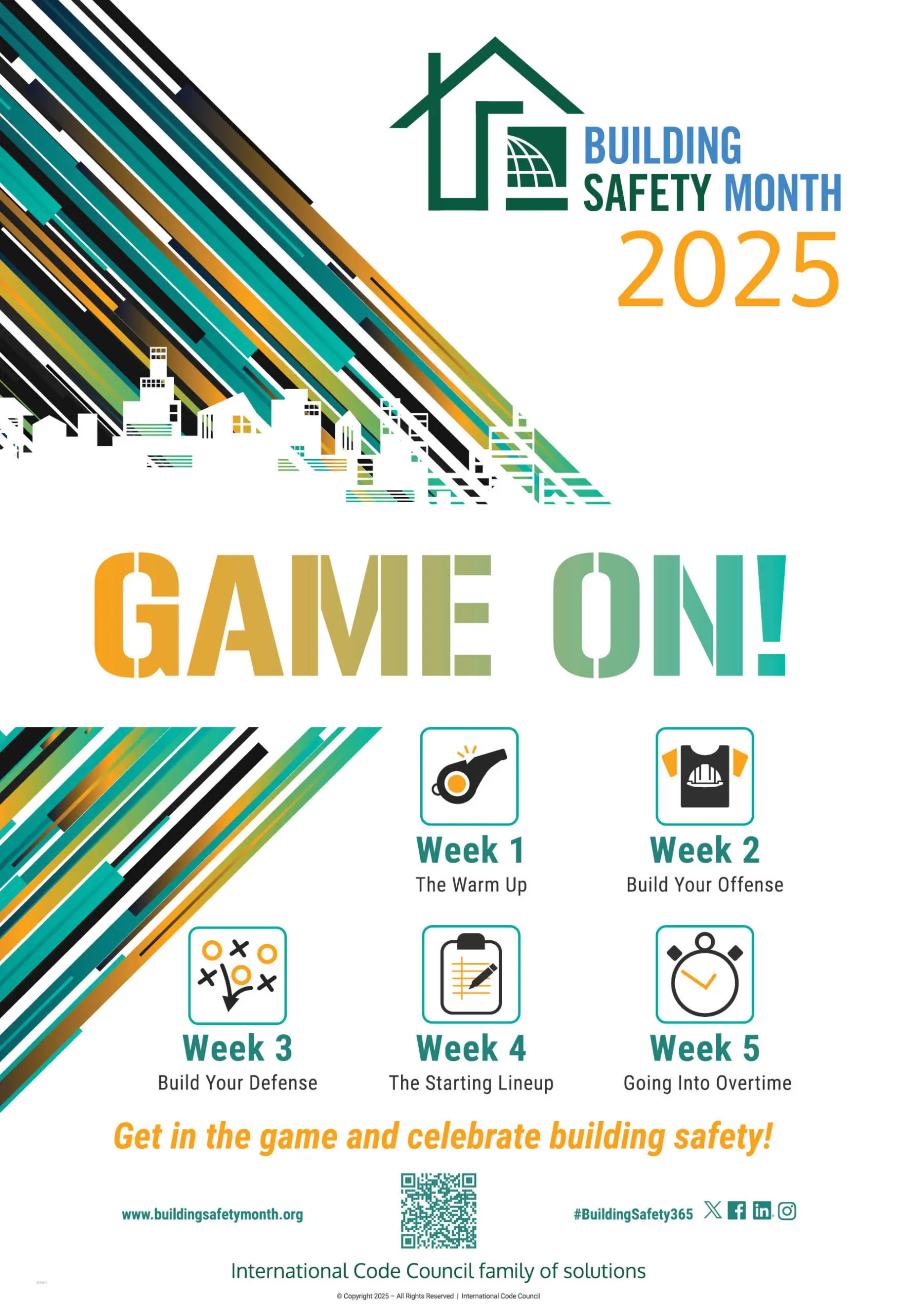 Building Safety Month Flyer 2025 